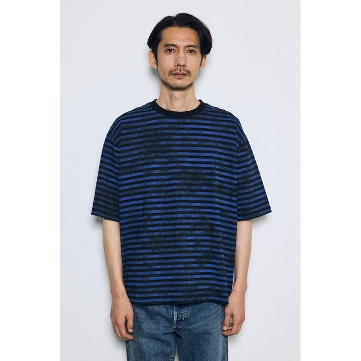 かすれボーダーTシャツ | AZUL BY MOUSSY | 詳細画像25 
