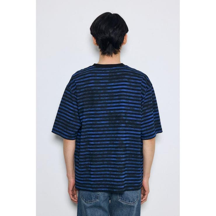 かすれボーダーTシャツ | AZUL BY MOUSSY | 詳細画像27 