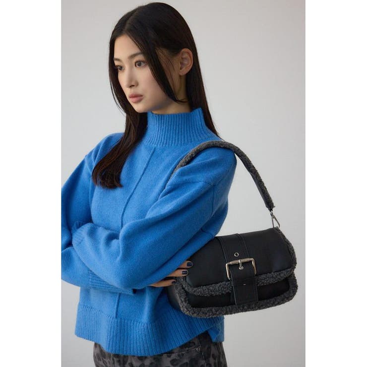 フェイクムートンショルダーバッグ | AZUL BY MOUSSY | 詳細画像1 