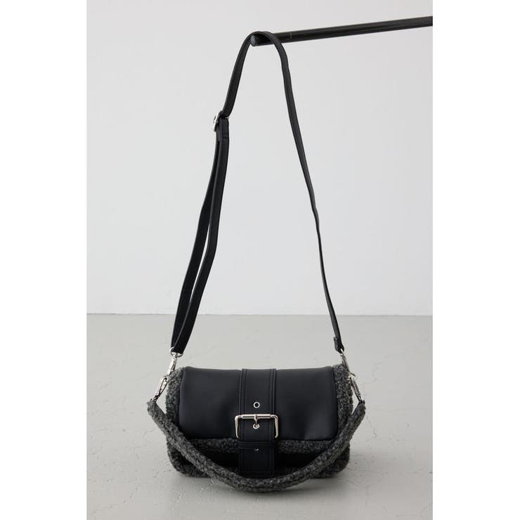フェイクムートンショルダーバッグ | AZUL BY MOUSSY | 詳細画像4 