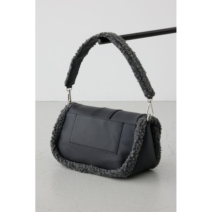 フェイクムートンショルダーバッグ | AZUL BY MOUSSY | 詳細画像8 