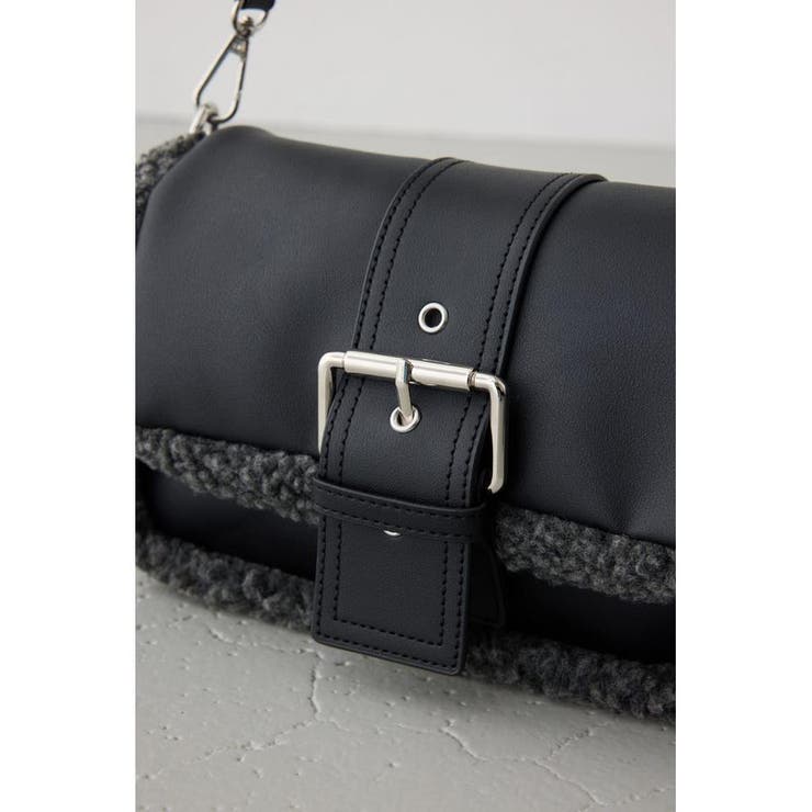 フェイクムートンショルダーバッグ | AZUL BY MOUSSY | 詳細画像9 