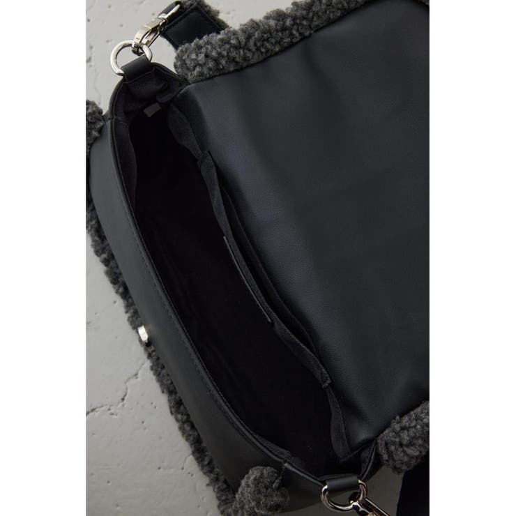 フェイクムートンショルダーバッグ | AZUL BY MOUSSY | 詳細画像11 