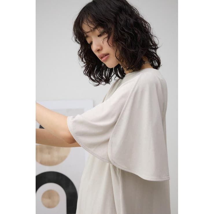 T/Fクリーンクールフレアハーフスリーブトップス | AZUL BY MOUSSY | 詳細画像24 