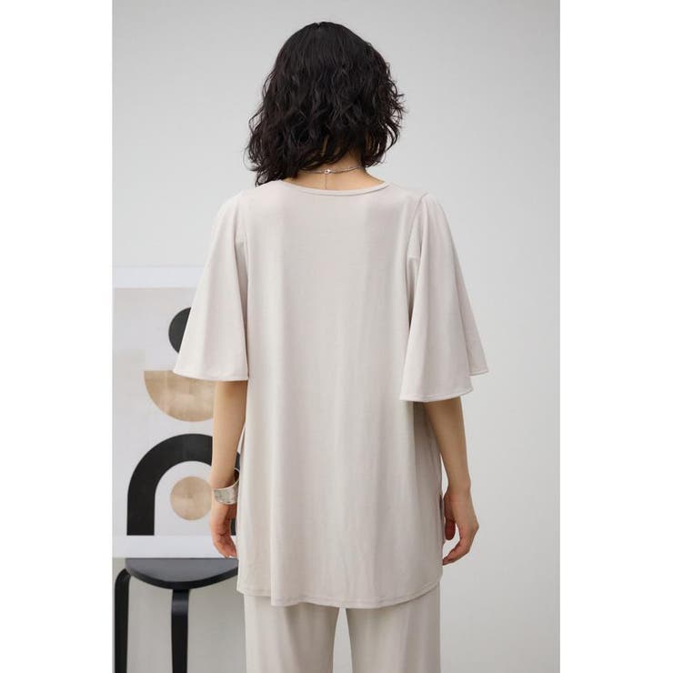 T/Fクリーンクールフレアハーフスリーブトップス | AZUL BY MOUSSY | 詳細画像29 