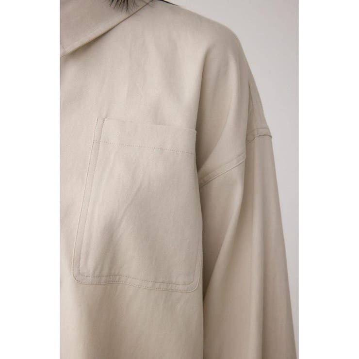 ラウンドヘムルーズシャツ | AZUL BY MOUSSY | 詳細画像31 