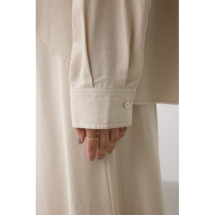 ラウンドヘムルーズシャツ | AZUL BY MOUSSY | 詳細画像33 