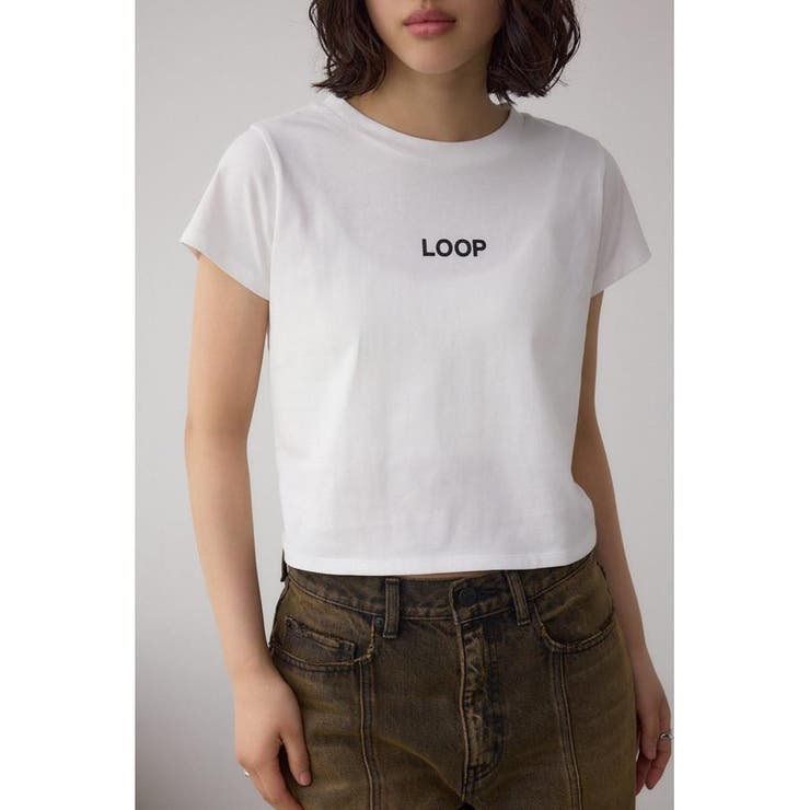 グリッタープリントTシャツ | AZUL BY MOUSSY | 詳細画像1 