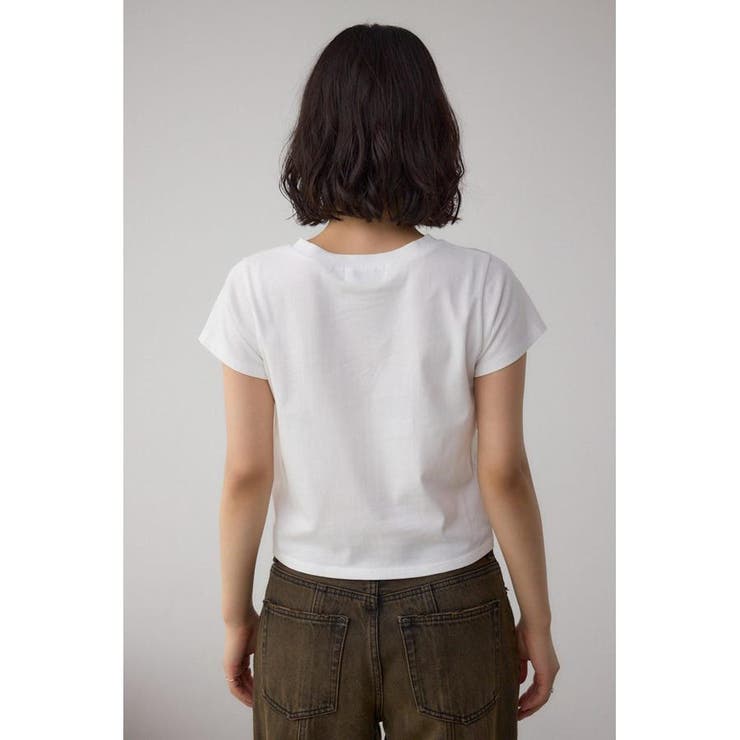 グリッタープリントTシャツ | AZUL BY MOUSSY | 詳細画像7 