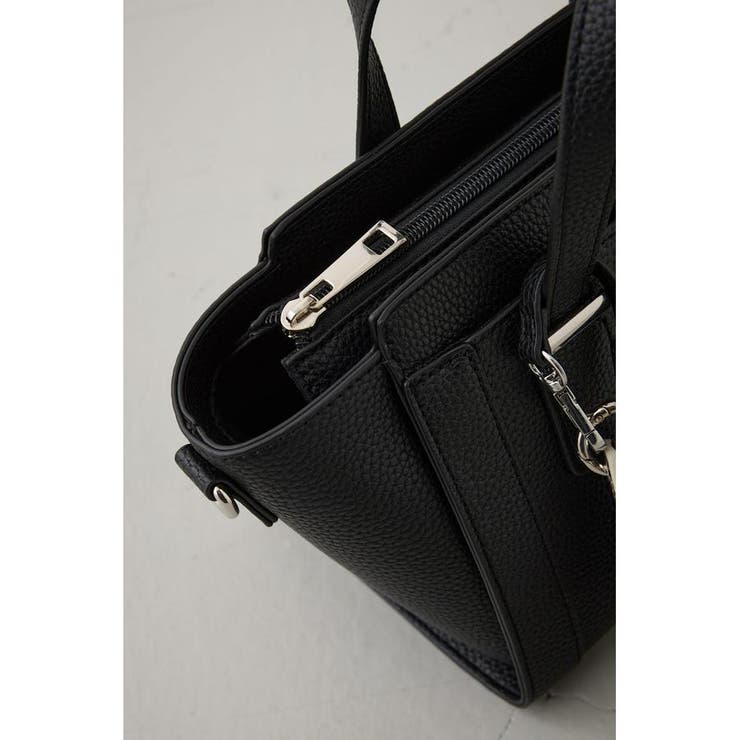 チャームセットトラペイズドバッグ | AZUL BY MOUSSY | 詳細画像9 