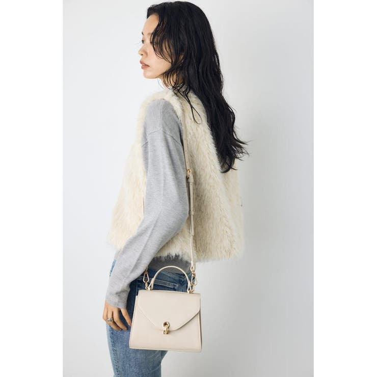 リングターンロックミニハンドバッグ | AZUL BY MOUSSY | 詳細画像2 