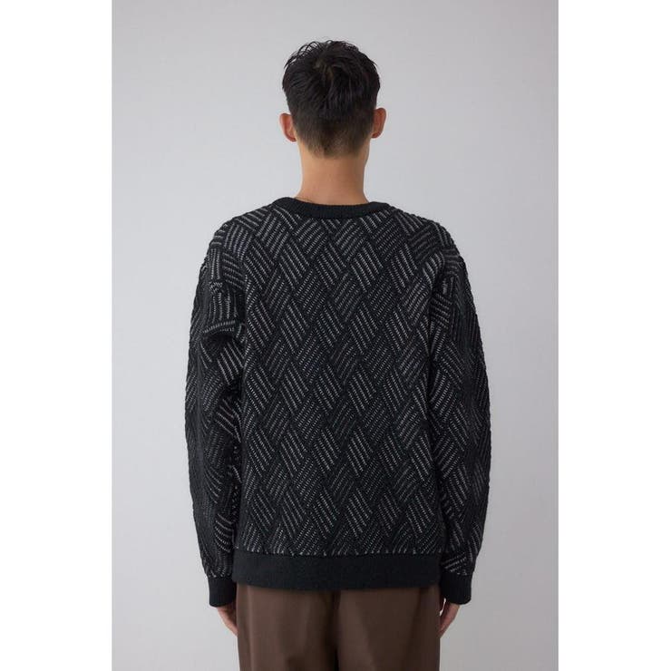 ダイヤ柄ニットトップス | AZUL BY MOUSSY | 詳細画像7 