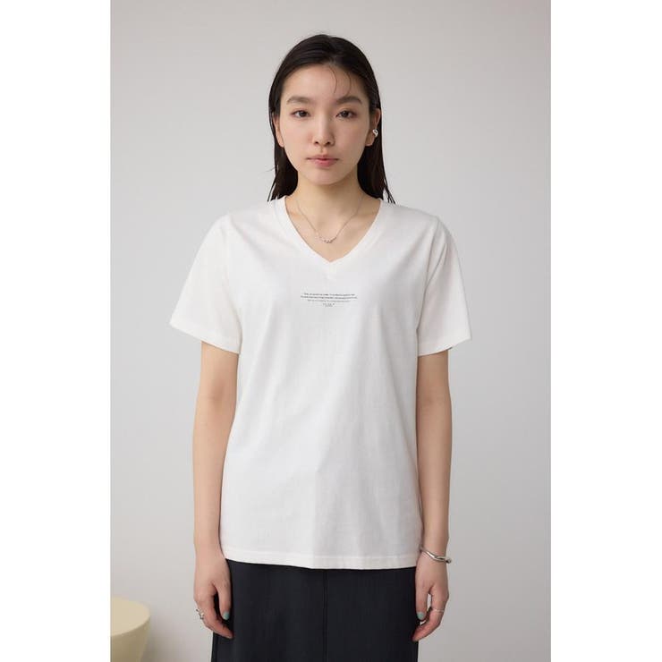 チェストメッセージロゴTシャツ | AZUL BY MOUSSY | 詳細画像5 