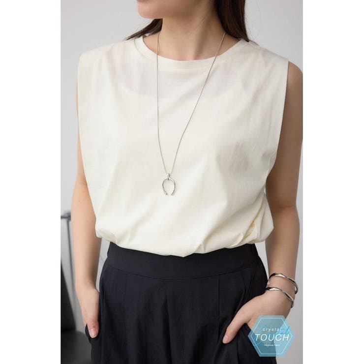 IVOY3 | C/Tベーシッククルーネックタンク | AZUL BY MOUSSY