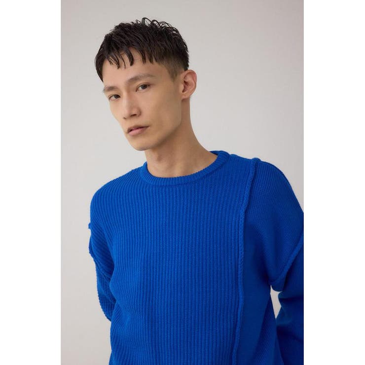 編地ミックスニットトップス | AZUL BY MOUSSY | 詳細画像24 