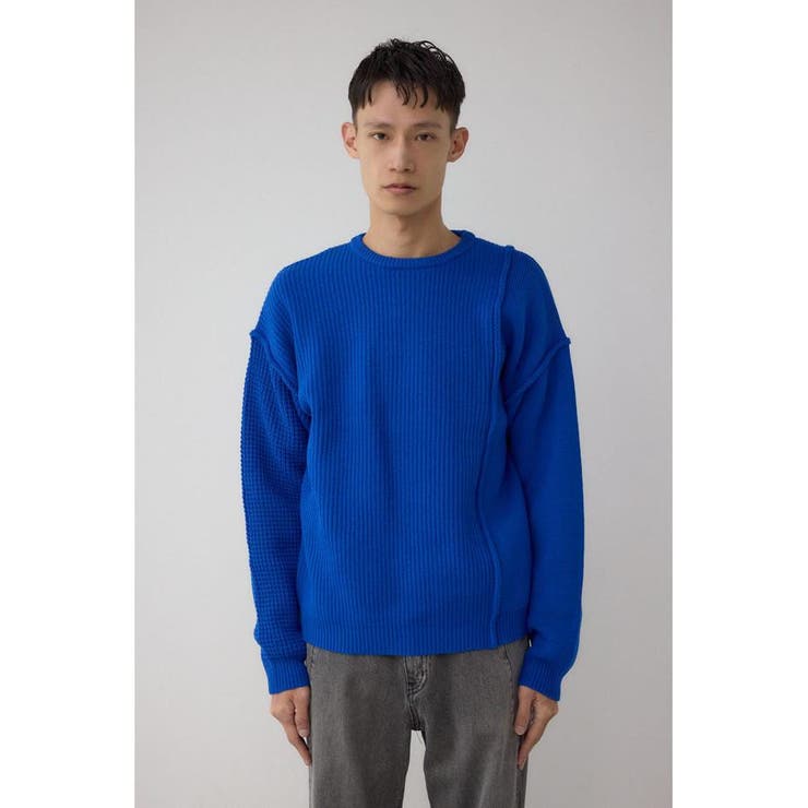 編地ミックスニットトップス | AZUL BY MOUSSY | 詳細画像27 