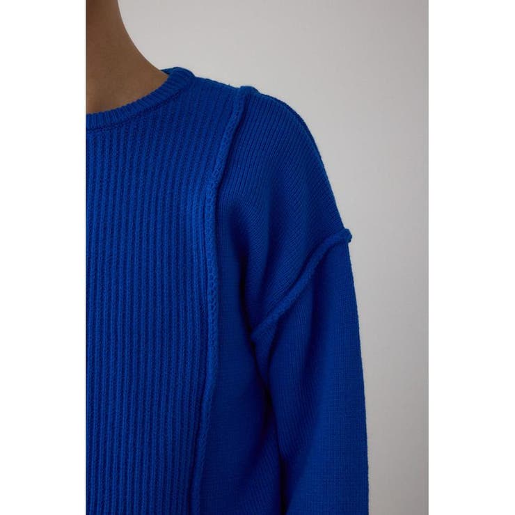 編地ミックスニットトップス | AZUL BY MOUSSY | 詳細画像31 