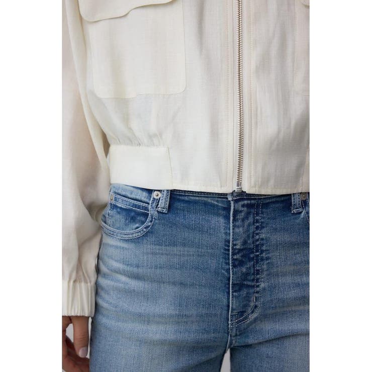 袖ギャザーショートブルゾン | AZUL BY MOUSSY | 詳細画像11 