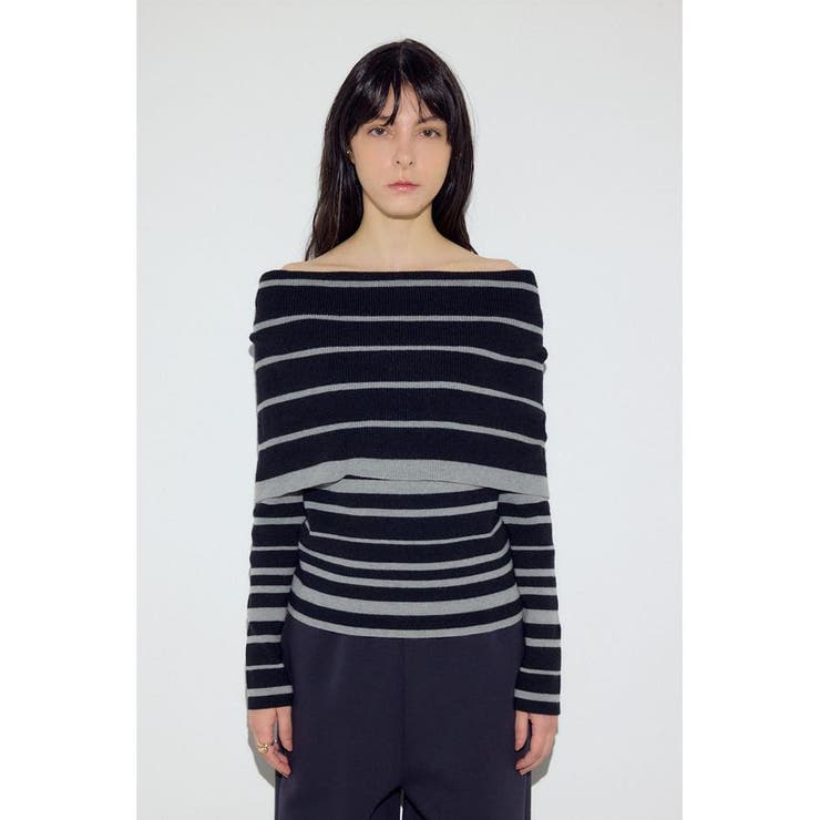 オフショルニットトップス | AZUL BY MOUSSY | 詳細画像36 