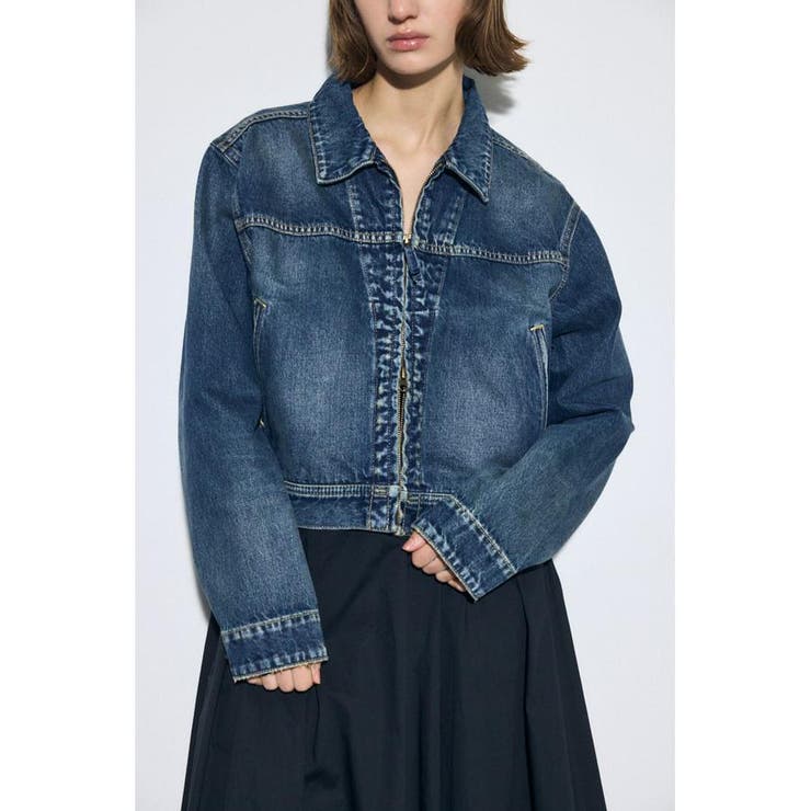 AZUL DENIM ダブルジップブルゾン | AZUL BY MOUSSY | 詳細画像13 