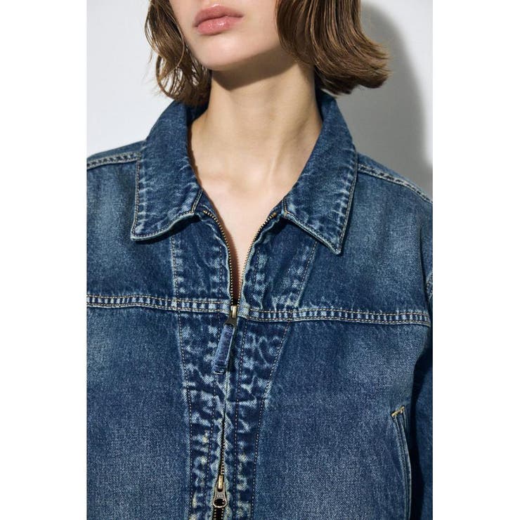 AZUL DENIM ダブルジップブルゾン | AZUL BY MOUSSY | 詳細画像17 
