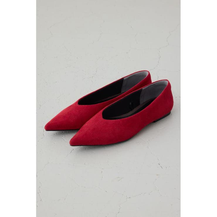 RED | ソフトインソールローヒールパンプス | AZUL BY MOUSSY