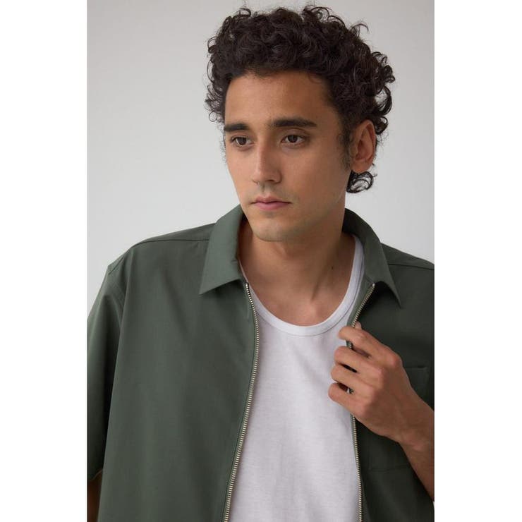 C/Tテックドッツジップシャツ | AZUL BY MOUSSY | 詳細画像26 