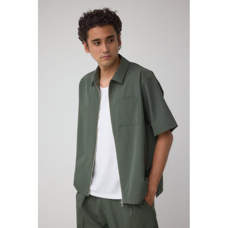 C/Tテックドッツジップシャツ | AZUL BY MOUSSY | 詳細画像27 