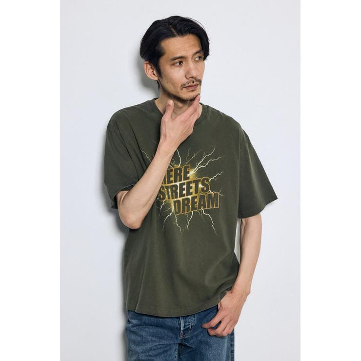 ライトニングTシャツ | AZUL BY MOUSSY | 詳細画像23 