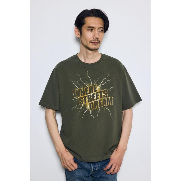 ライトニングTシャツ | AZUL BY MOUSSY | 詳細画像24 