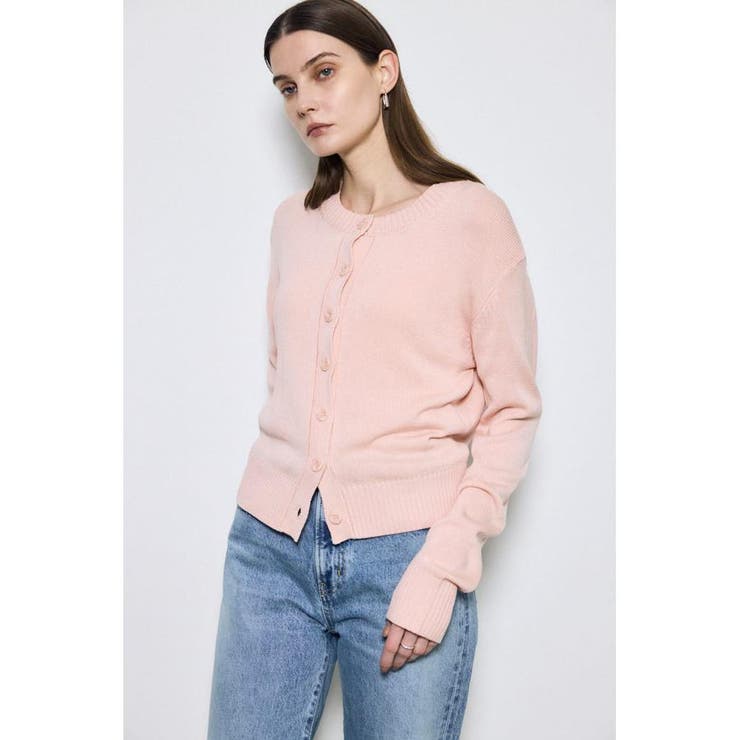 リネンタッチクルーネックニットカーディガン | AZUL BY MOUSSY | 詳細画像21 