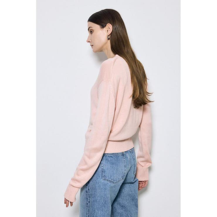 リネンタッチクルーネックニットカーディガン | AZUL BY MOUSSY | 詳細画像23 