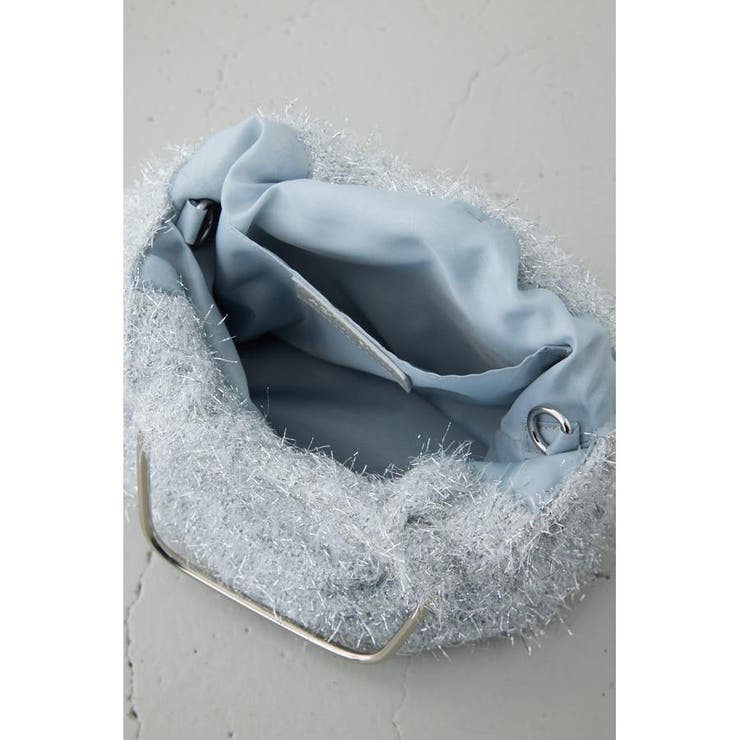 ラメシャギーメタルハンドルバッグ | AZUL BY MOUSSY | 詳細画像24 