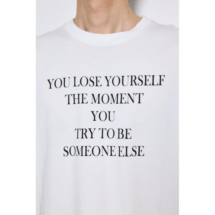 LOOSE YOURSELF Tシャツ | AZUL BY MOUSSY | 詳細画像8 