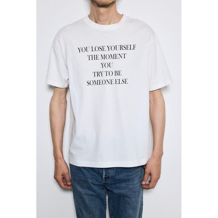 WHT | LOOSE YOURSELF Tシャツ | AZUL BY MOUSSY