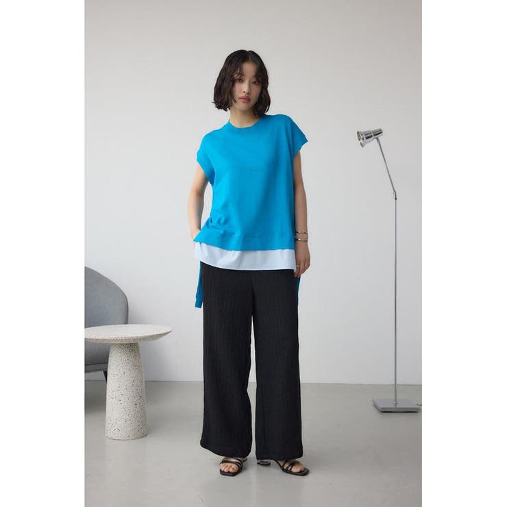 プリーツリラックスワイドパンツ | AZUL BY MOUSSY | 詳細画像14 