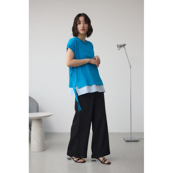 プリーツリラックスワイドパンツ | AZUL BY MOUSSY | 詳細画像15 