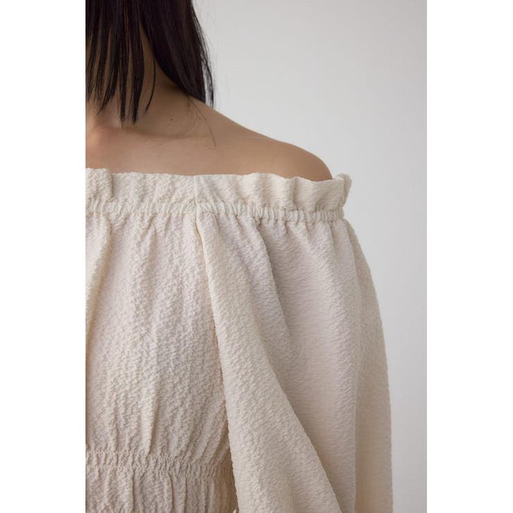 ギャザーフリル2WAYブラウス | AZUL BY MOUSSY | 詳細画像10 