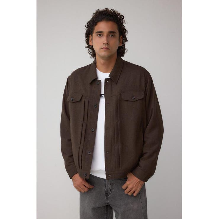 ネップ入りシャツブルゾン | AZUL BY MOUSSY | 詳細画像16 