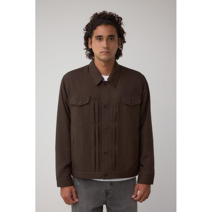 ネップ入りシャツブルゾン | AZUL BY MOUSSY | 詳細画像18 