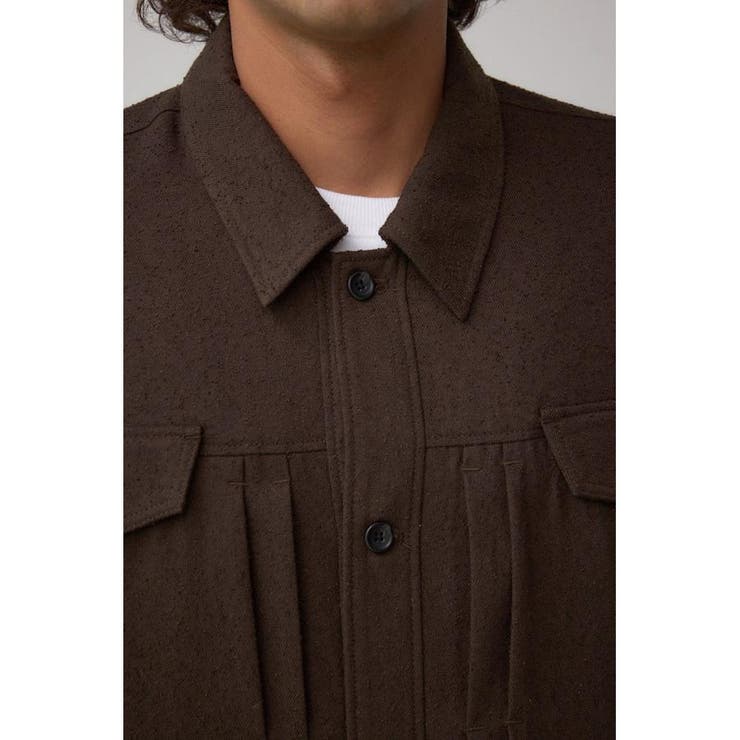 ネップ入りシャツブルゾン | AZUL BY MOUSSY | 詳細画像21 