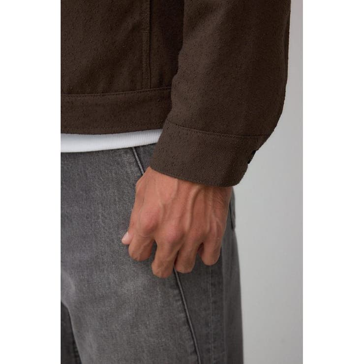 ネップ入りシャツブルゾン | AZUL BY MOUSSY | 詳細画像23 