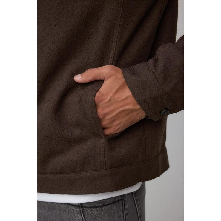 ネップ入りシャツブルゾン | AZUL BY MOUSSY | 詳細画像24 