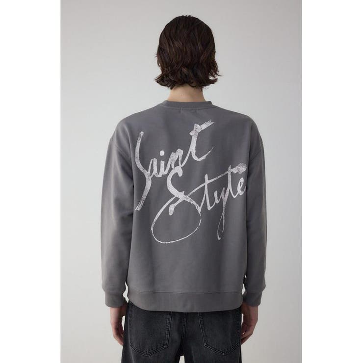 筆記体バックプリント裏毛トップス | AZUL BY MOUSSY | 詳細画像31 