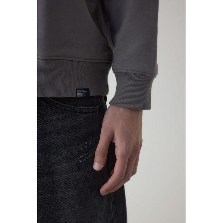 筆記体バックプリント裏毛トップス | AZUL BY MOUSSY | 詳細画像35 