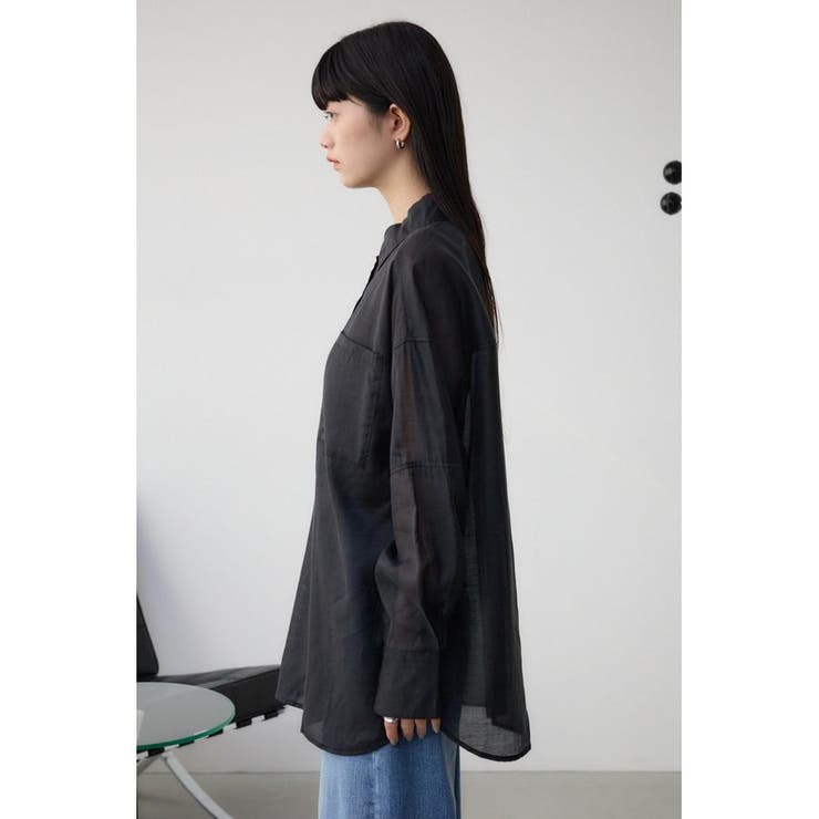 バックスリットシアーオーバーシャツ | AZUL BY MOUSSY | 詳細画像30 