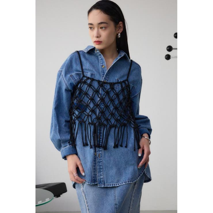 マクラメキャミソール | AZUL BY MOUSSY | 詳細画像13 