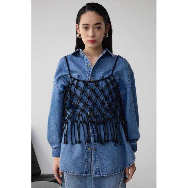 マクラメキャミソール | AZUL BY MOUSSY | 詳細画像15 