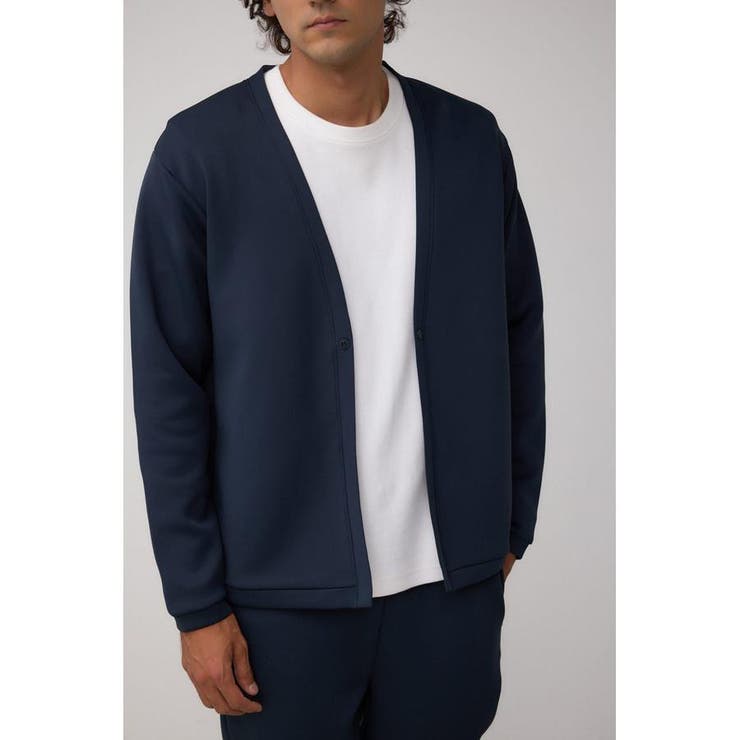 D/NVY3 | ダブルニットカーディガン | AZUL BY MOUSSY