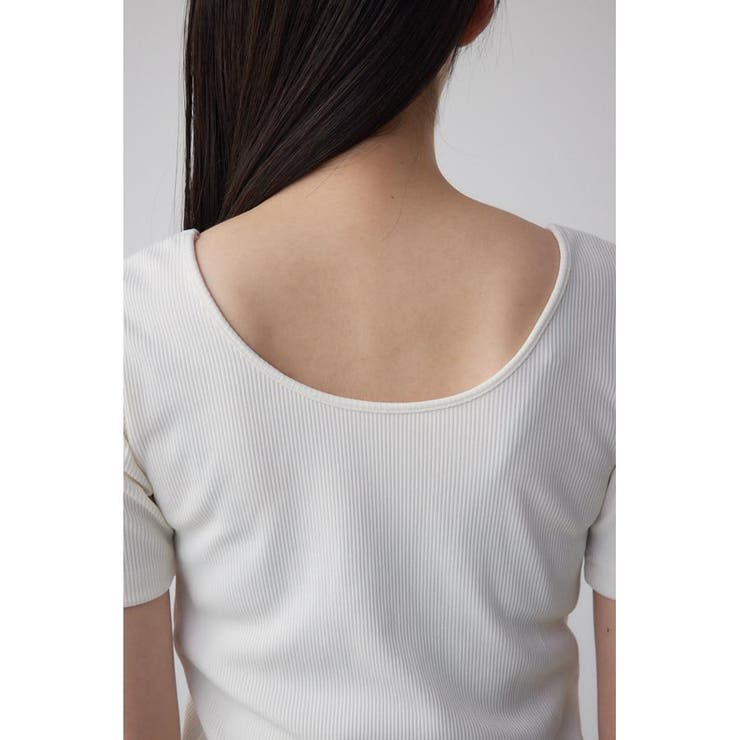 2WAYドライタッチリブトップス | AZUL BY MOUSSY | 詳細画像9 